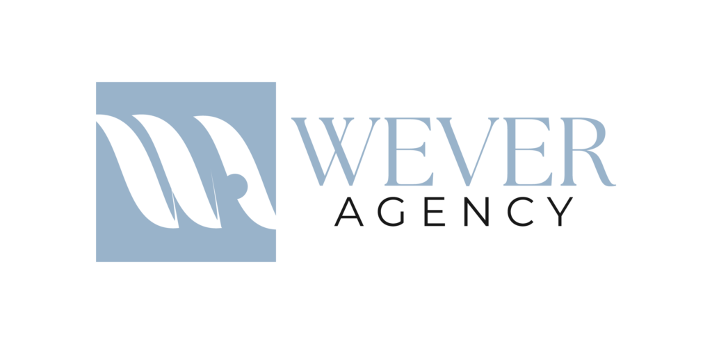 Wever Agency Logo - blue